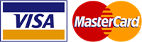 Logo Visa MasterCard